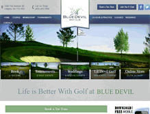 Tablet Screenshot of lildevilgolf.com